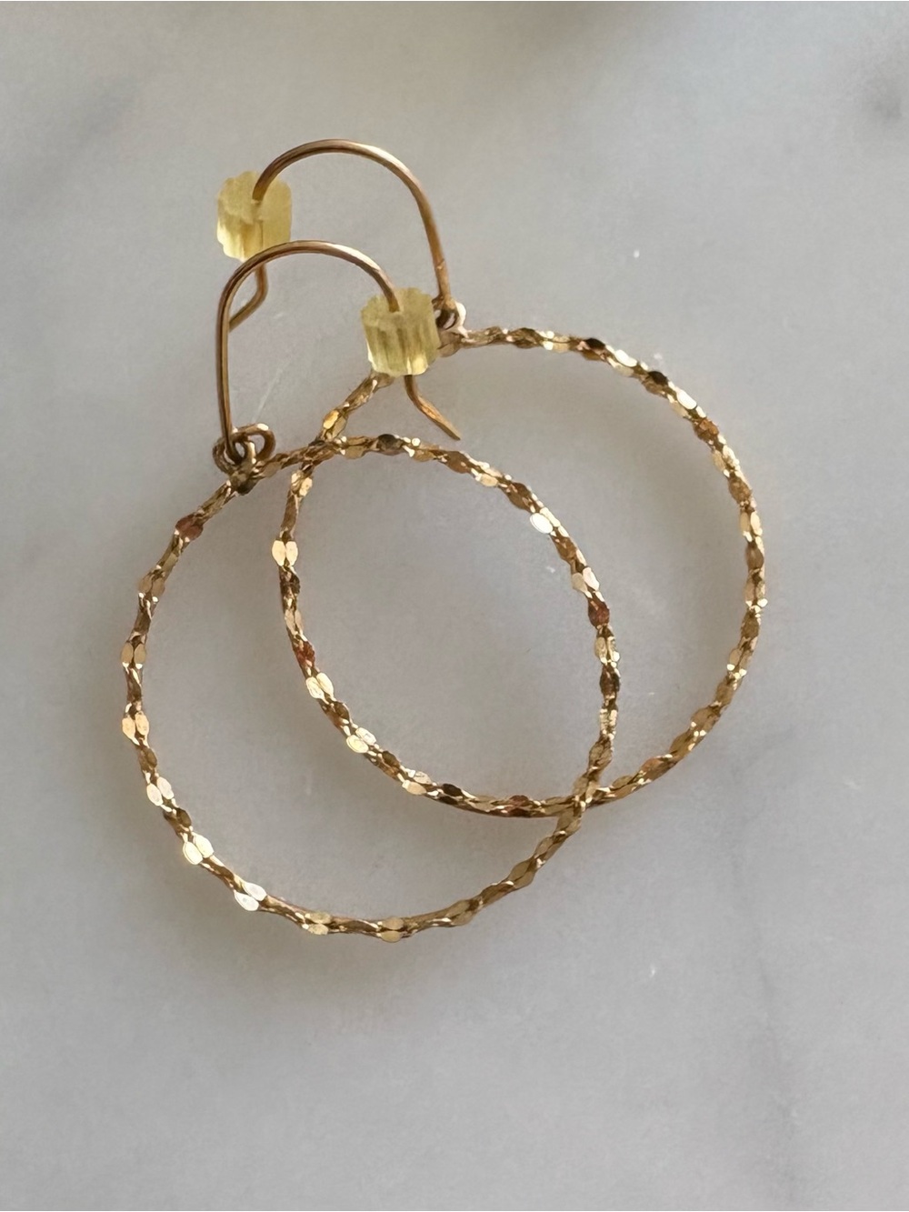 Gold Lana Jewelry Earrings
Blake style - Textured Hoop Earrings
Women’s Jewelry